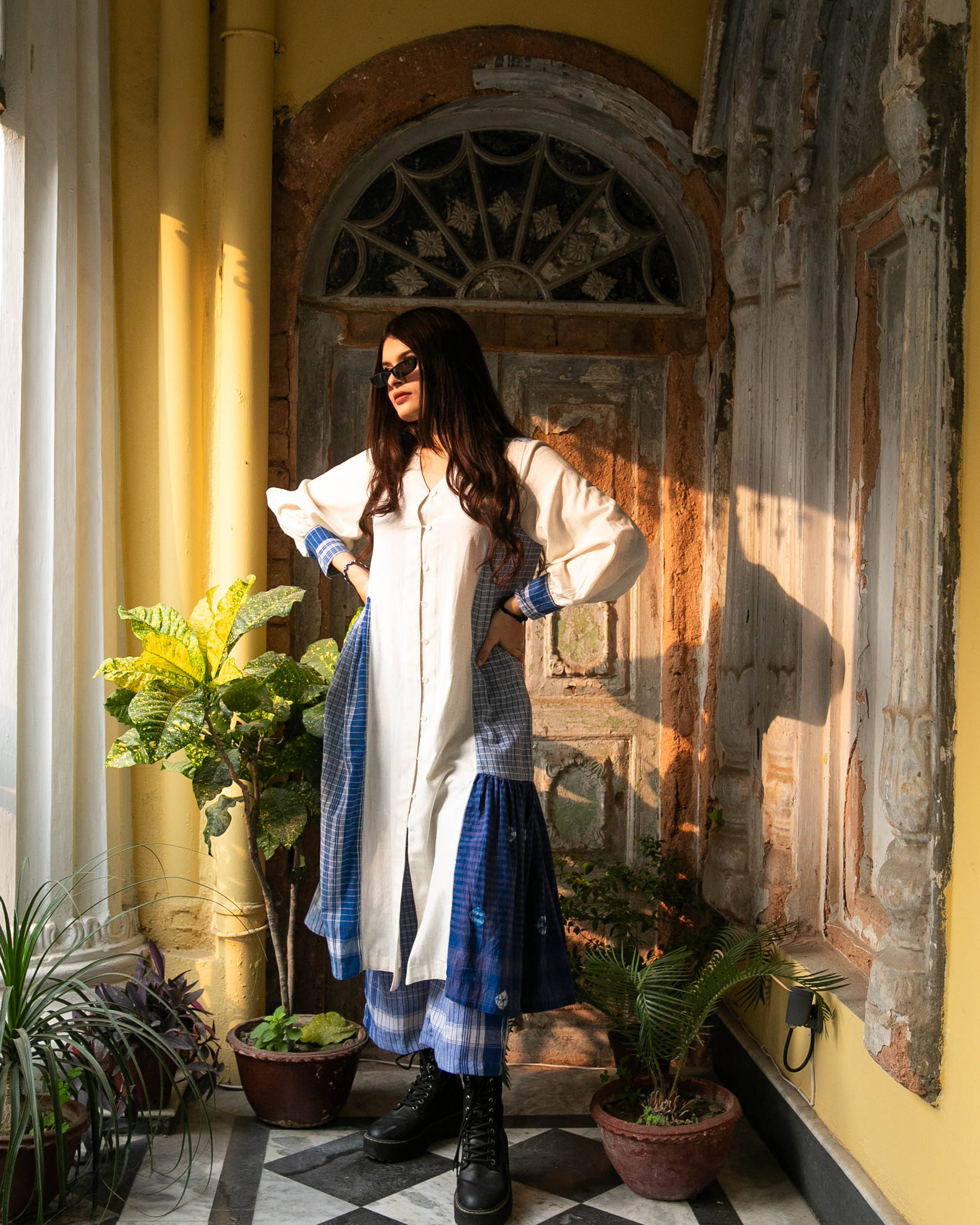 The Cerulean Warbler Dress Set