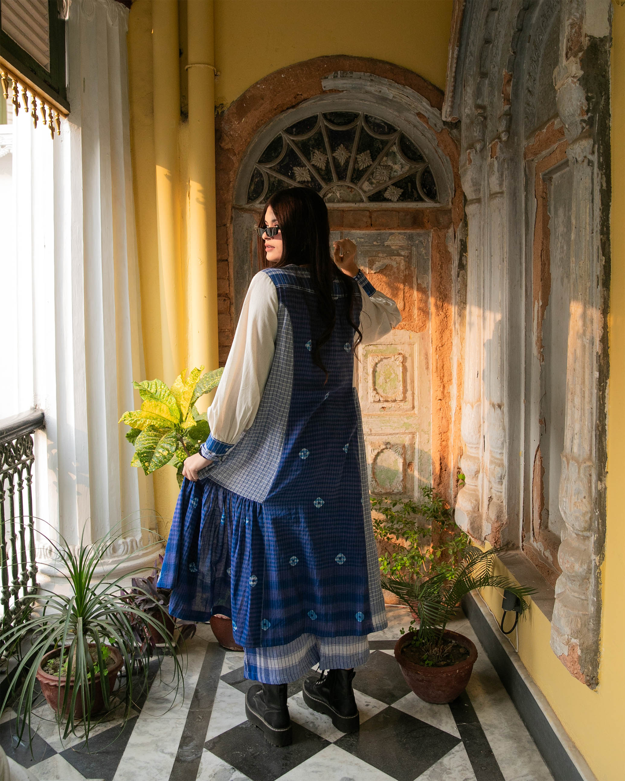 The Cerulean Warbler Dress Set