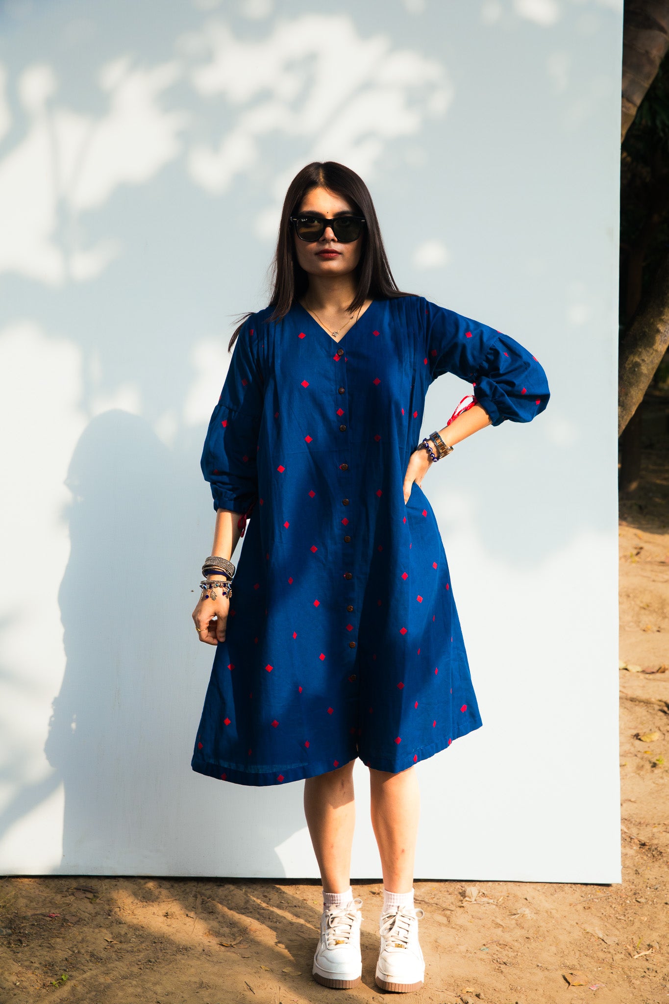 Midnight Blue Melody Dress