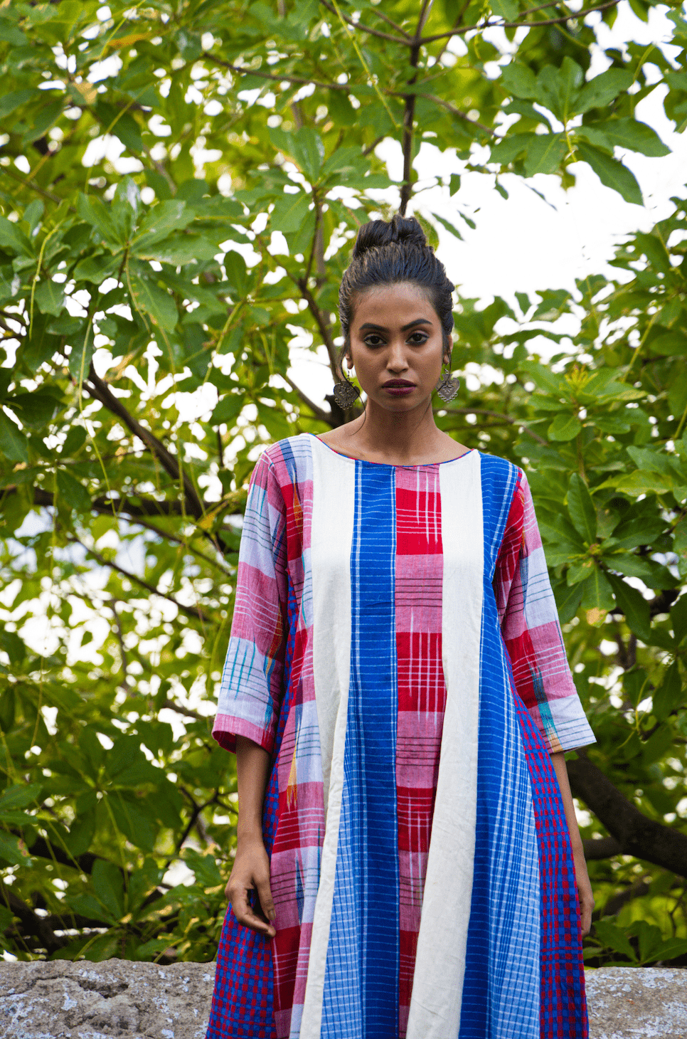 Miss Marvel 16 Panelled Red Dress