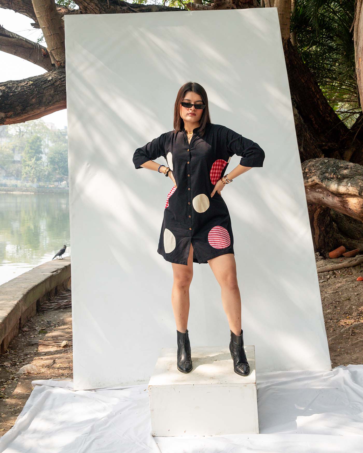 Starry Speckle Dress