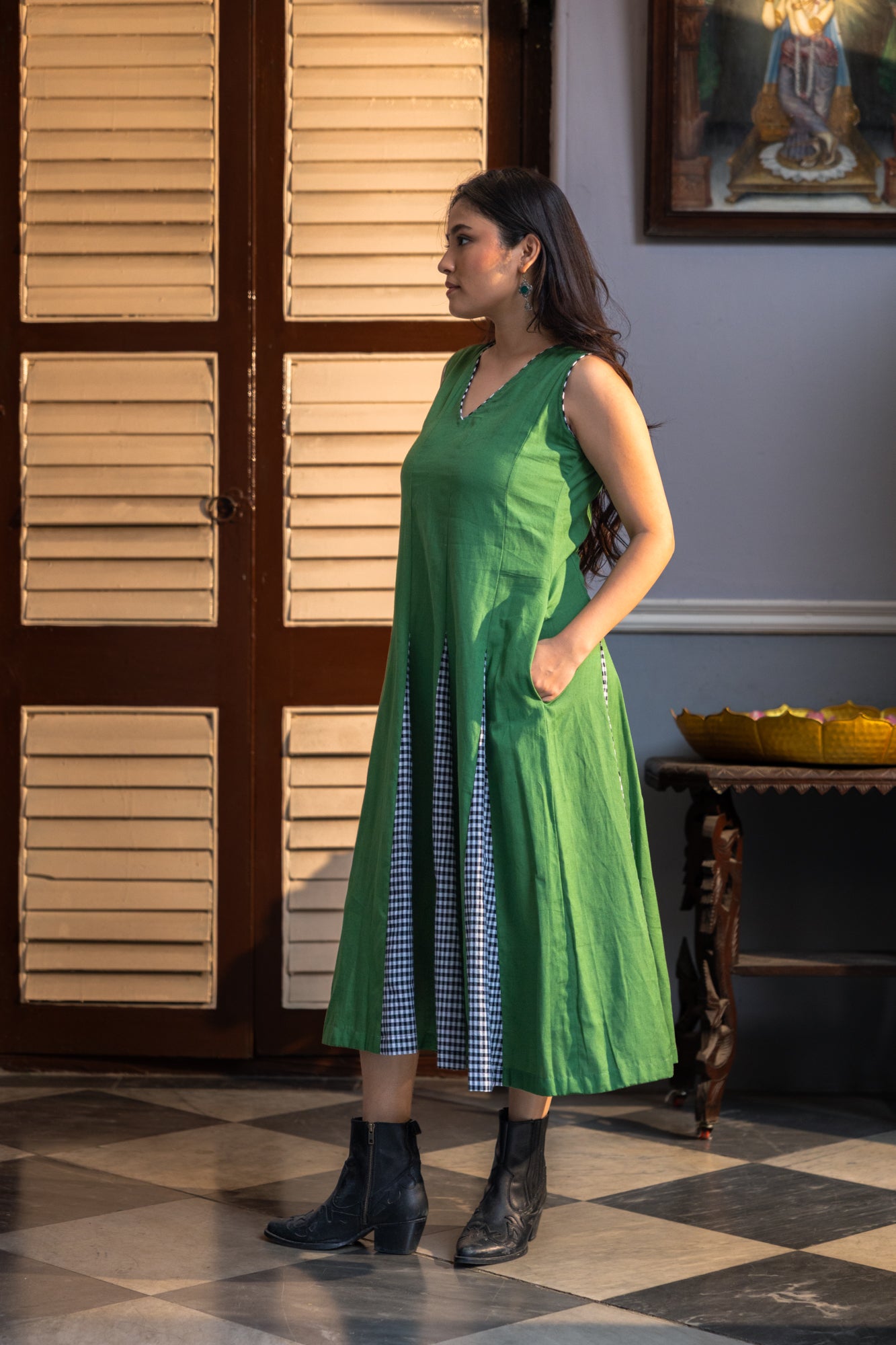 Sage Dress