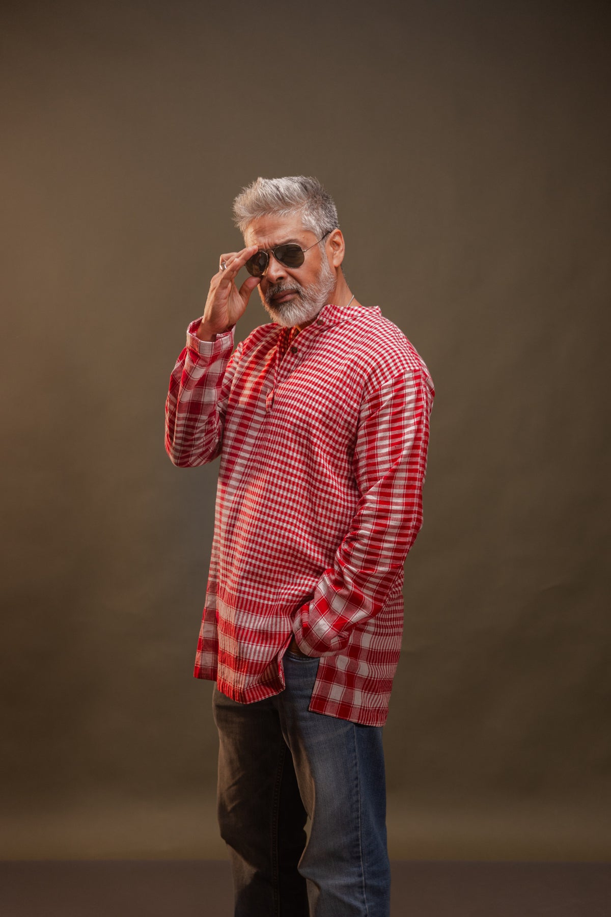 The Red Room Kurta