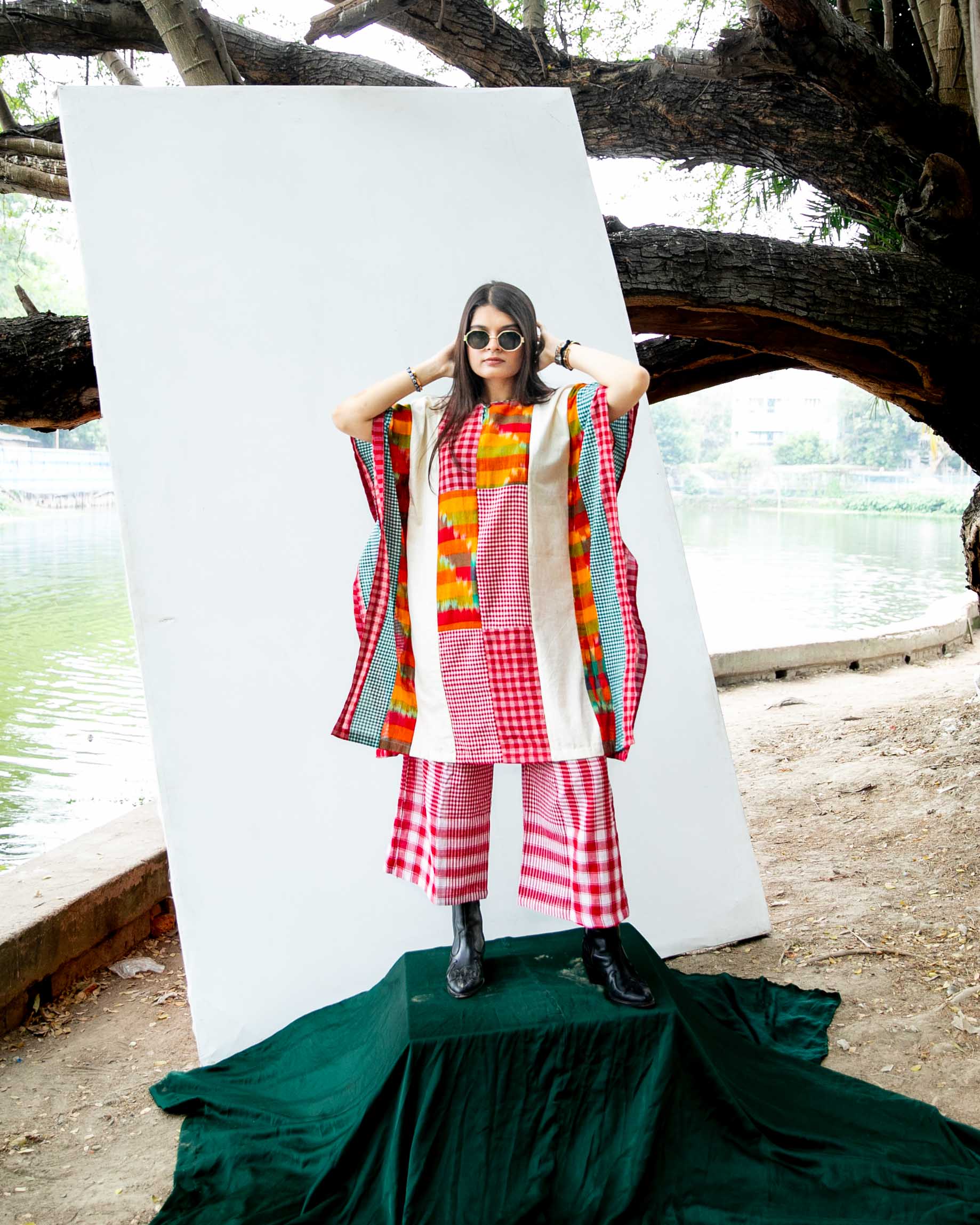 Serene shift Kaftan Set