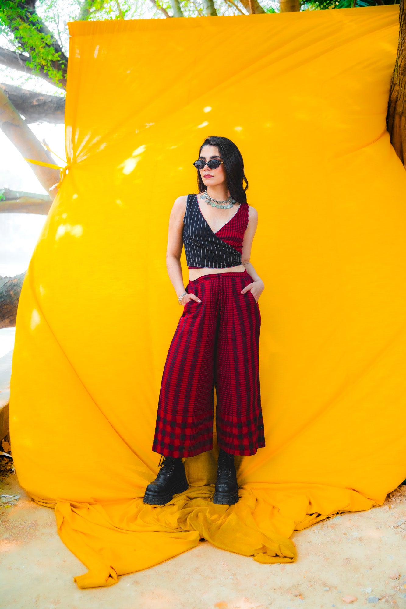 The Ladybird Bustier Set