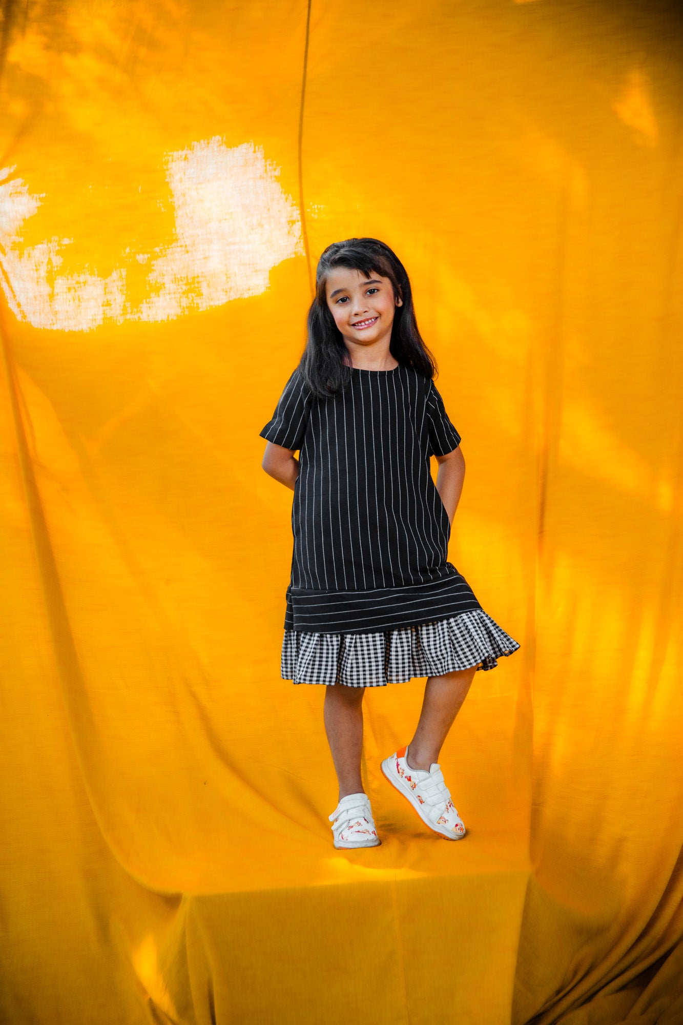 Ashline Straight Frill Dress