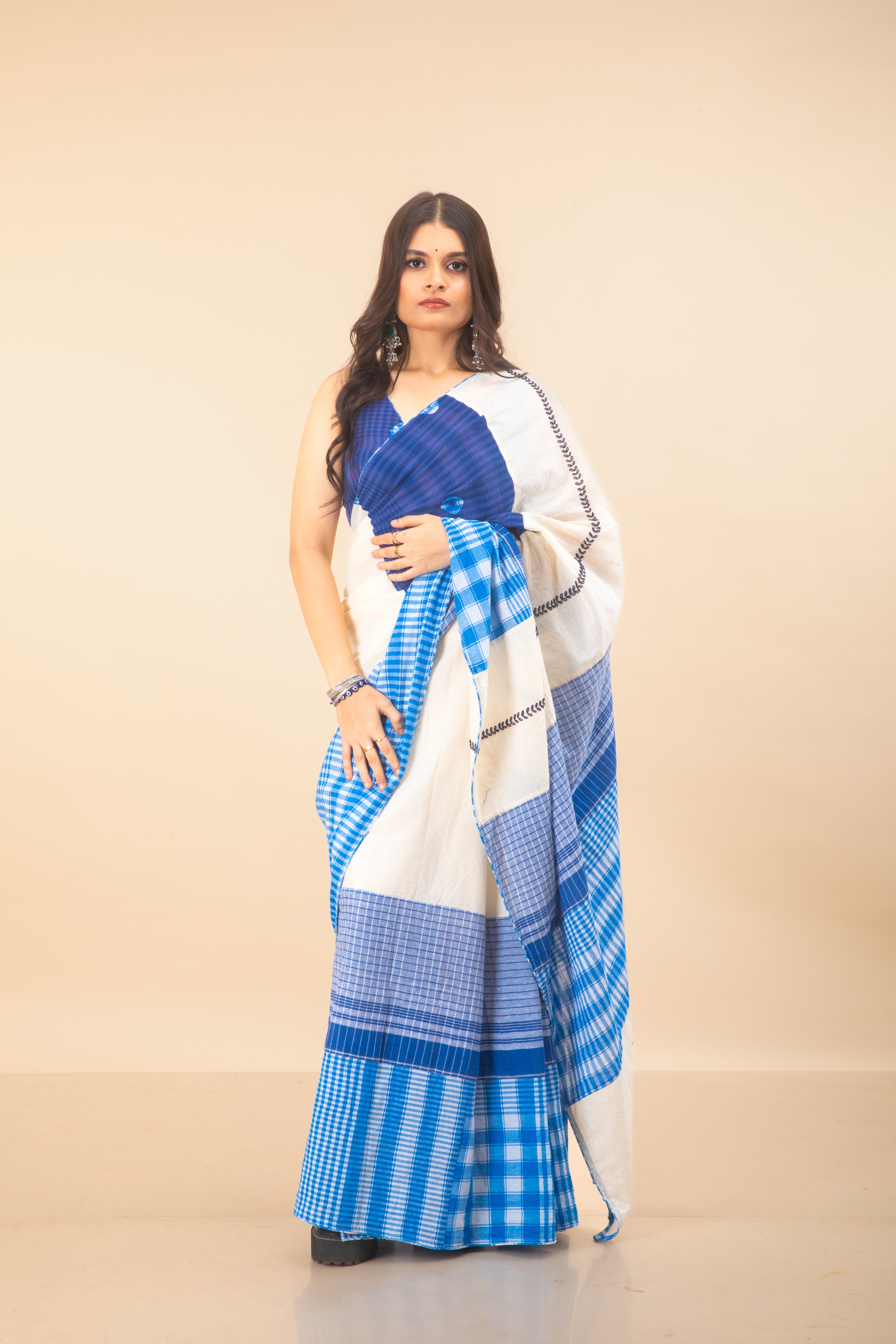 Indigo Grace Saree