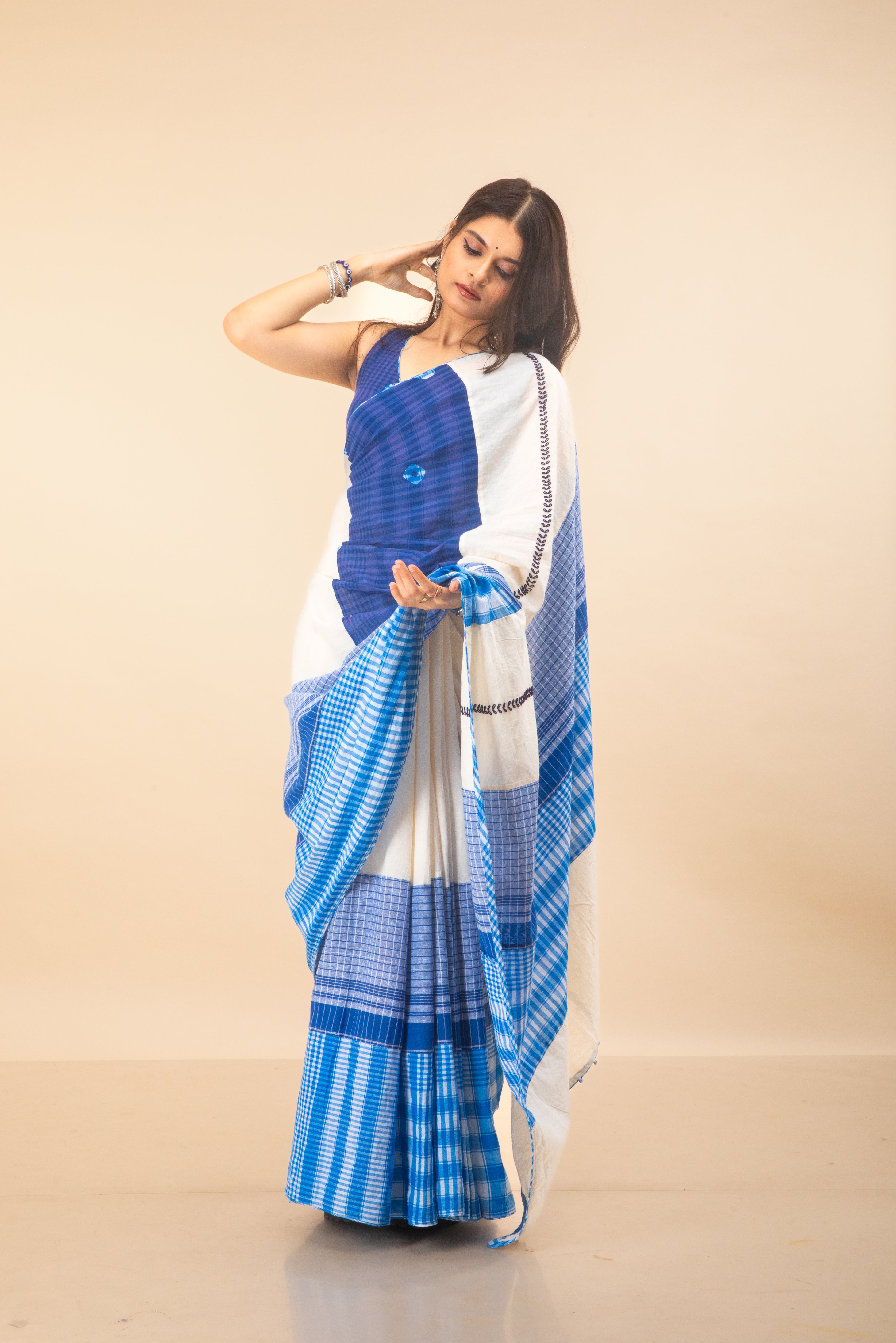 Indigo Grace Saree