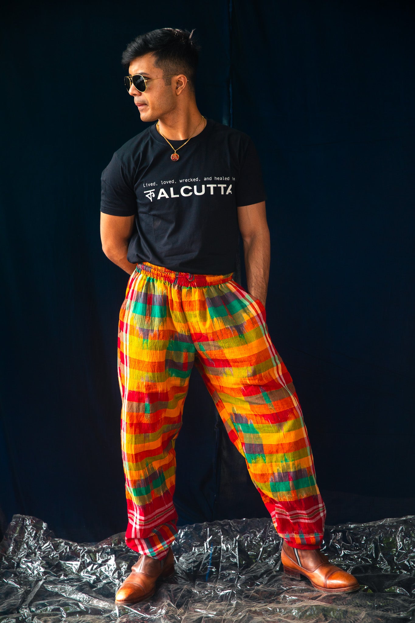 Multicolour Dadu’s PJs