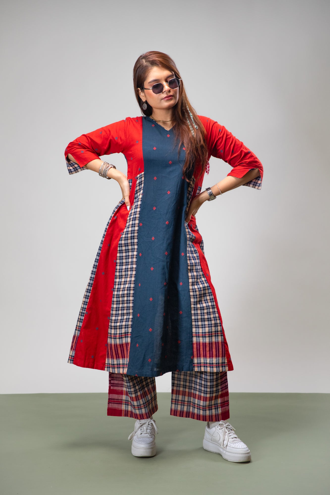 Poppy Set (Dress + Palazzo)