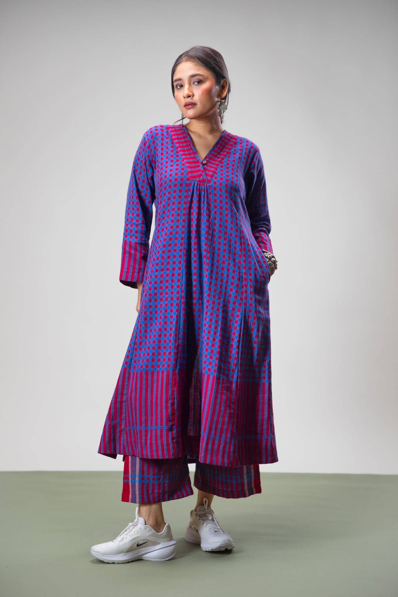 Lavender Set (Dress + Palazzo)