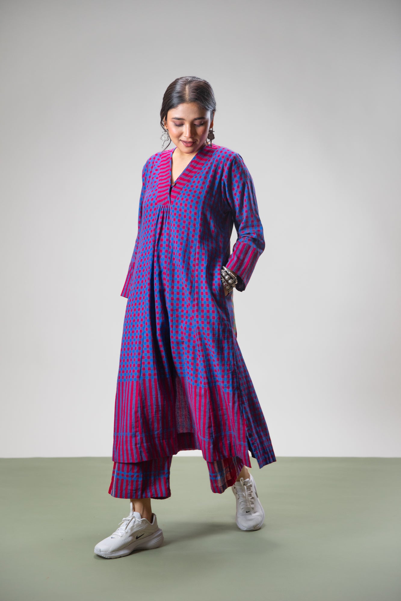 Lavender Set (Dress + Palazzo)