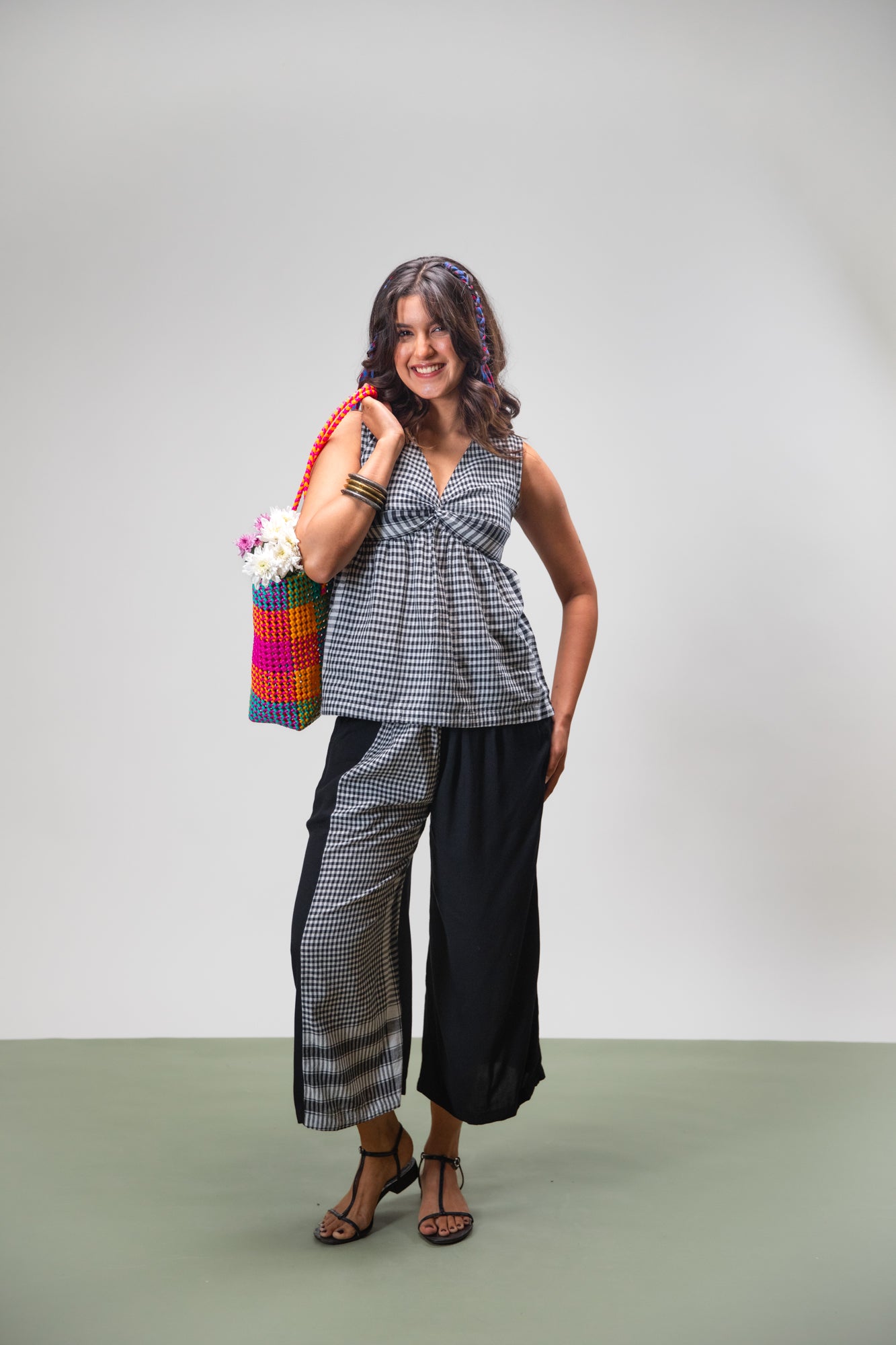 Cloudline Top + Palazzo set