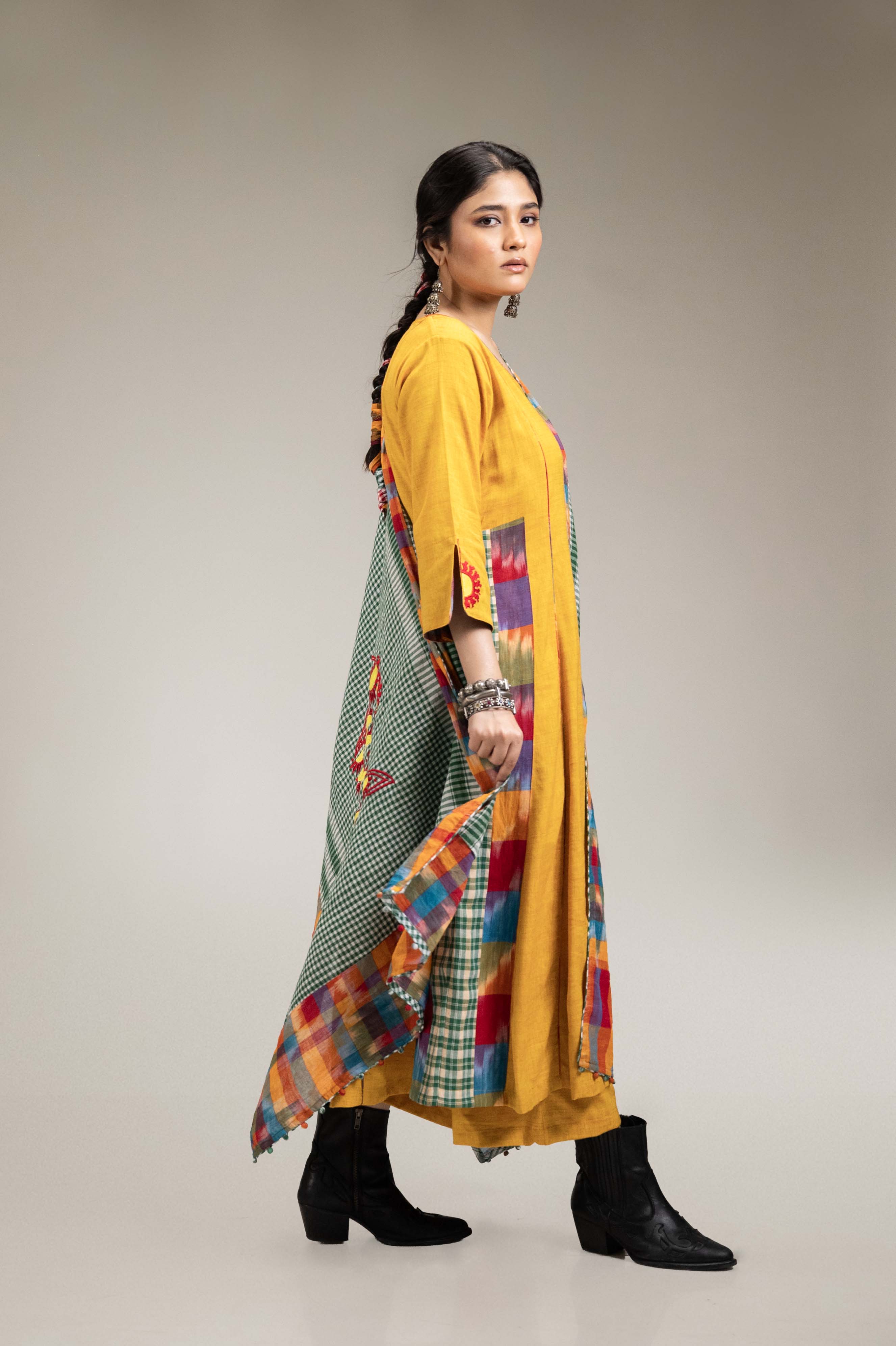 Suryoday Set (3 Piece - Kurta, Palazzo & Dupatta)