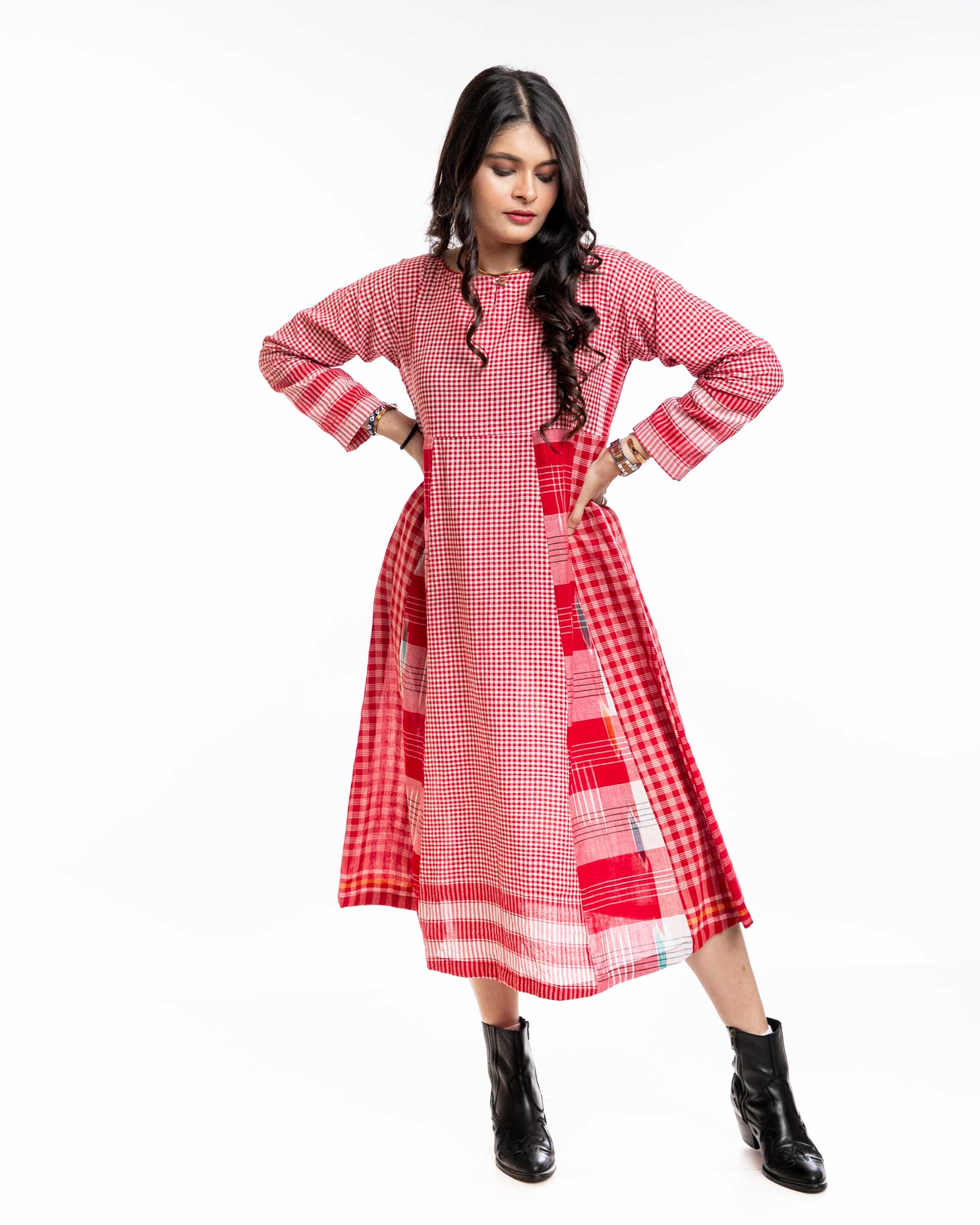 Bloom Pop Side Panelled Dress