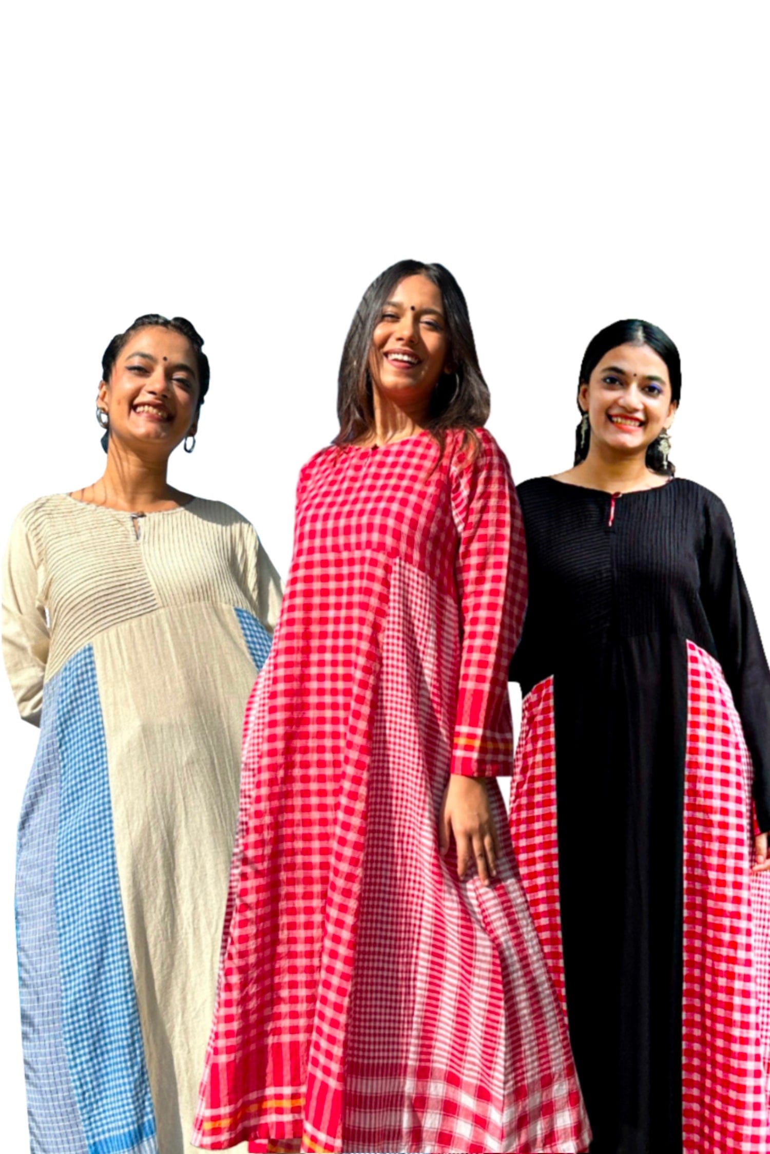 Side Panelled Dress- SNIGDHA