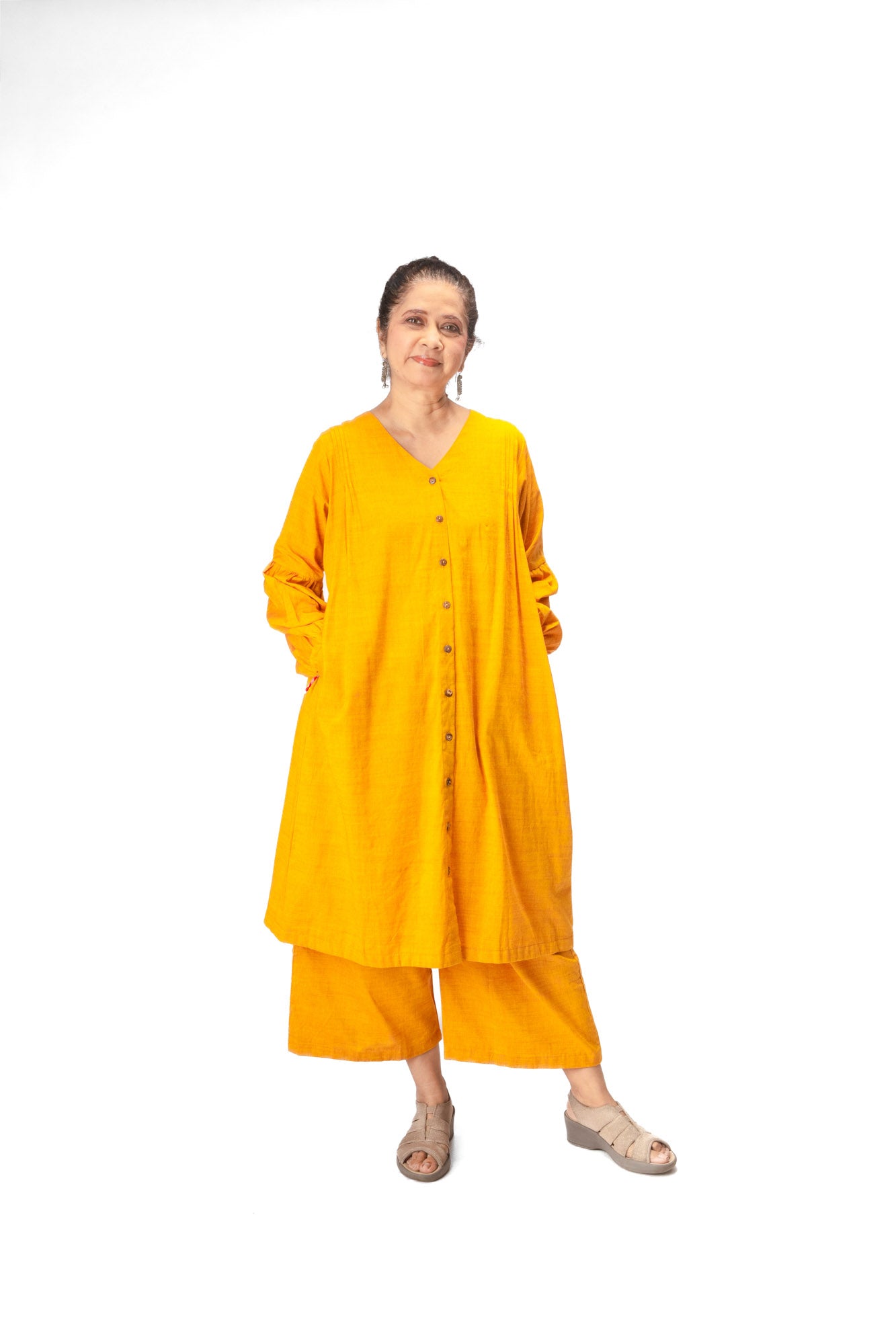 Yellow Melody Dupatta Set