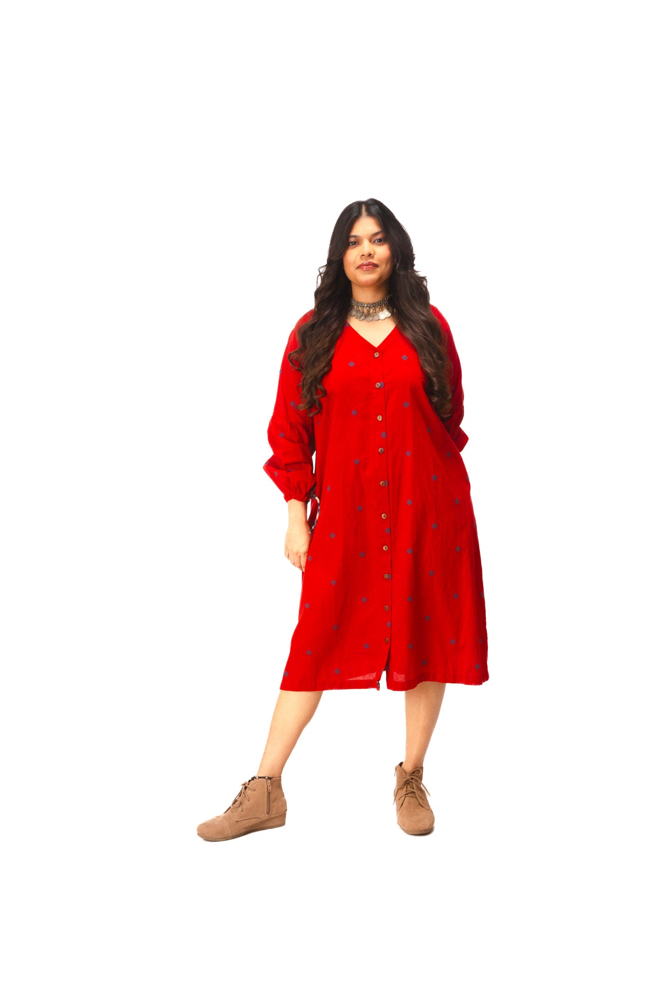 True Red Melody Dress