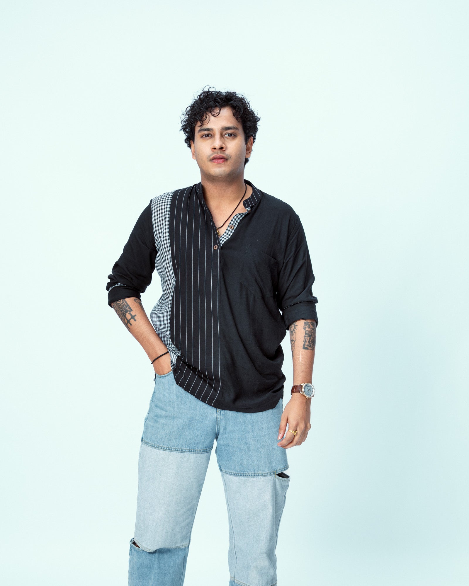 Eclipse Patterned Kurta