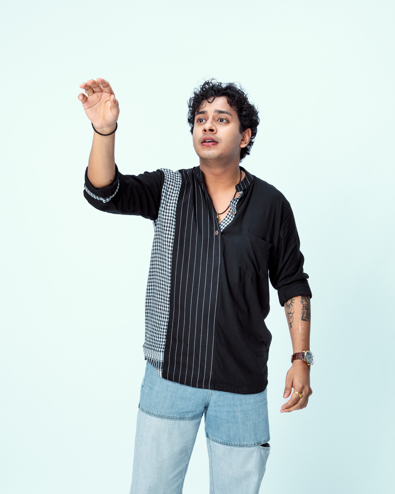 Eclipse Patterned Kurta