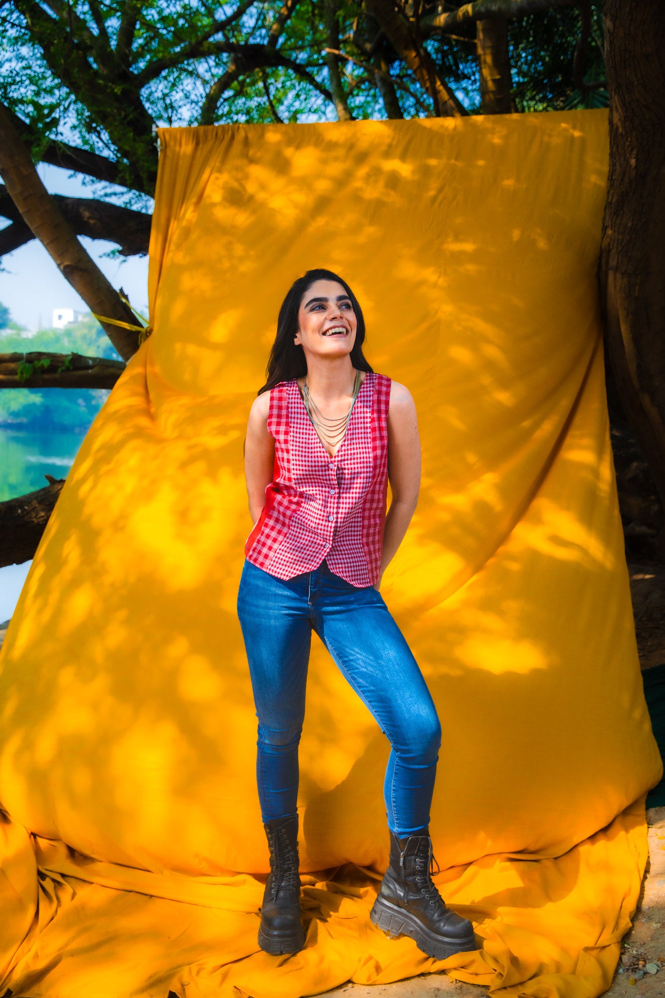 The Checkmate Reversible Waistcoat