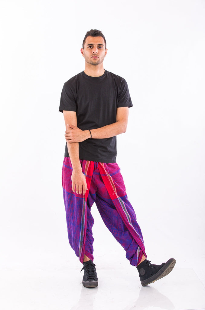 Plum Dhoti