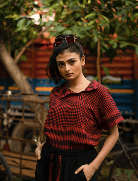 Maroon Boxi Top