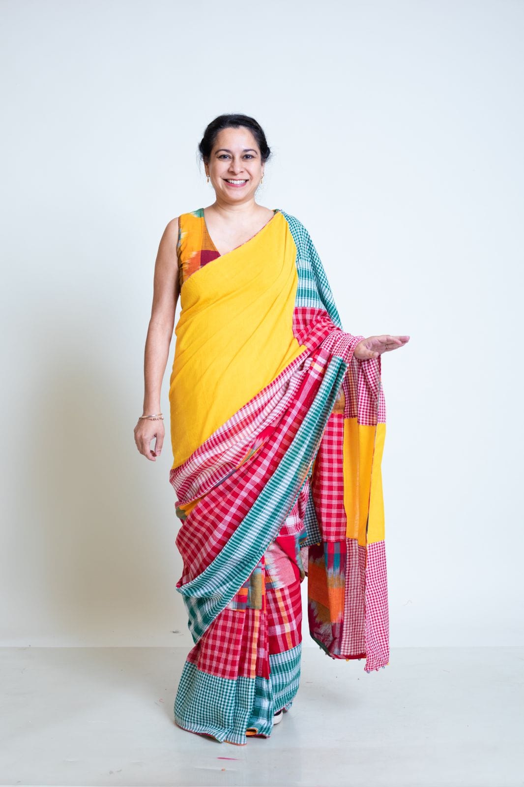 The Sunflower Saree